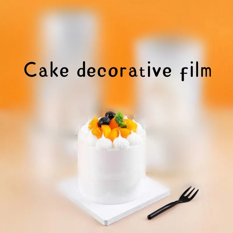 6/8/10/12/15/20cm 10M Acetate Roll Cake Collar Transparent Mousse Cake Surround Film for Chocolate Mousse Cake Decoration