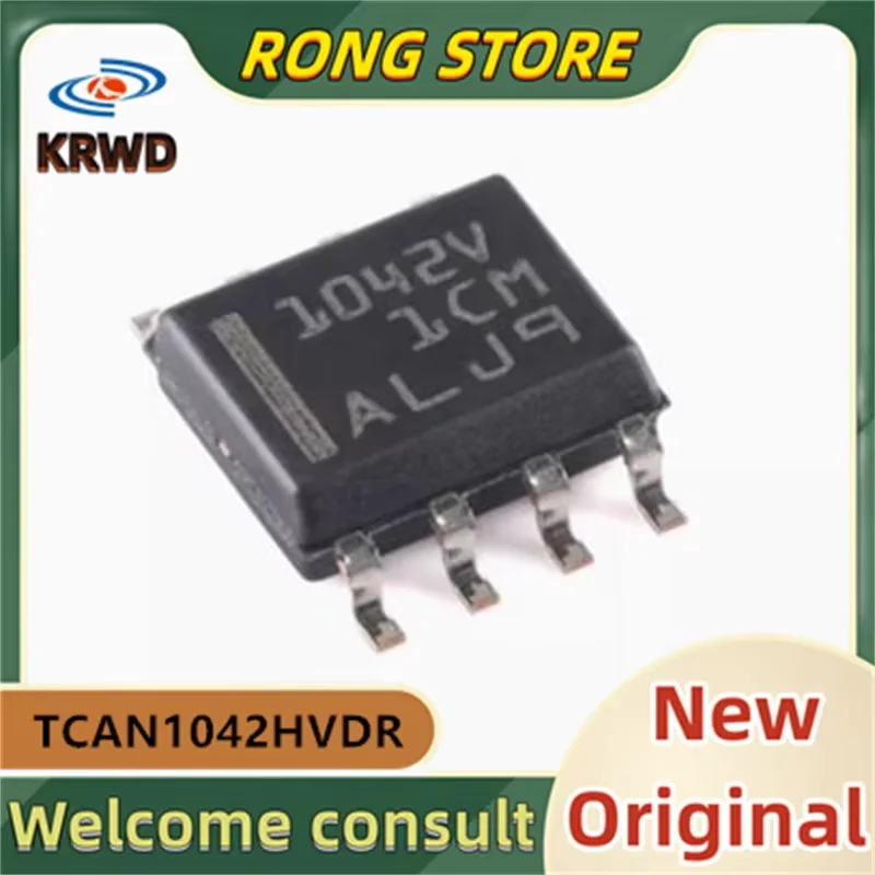 (10PCS) 1042V TCAN1042HVDR  TCAN1042  VSON-8  New and Original Chip IC