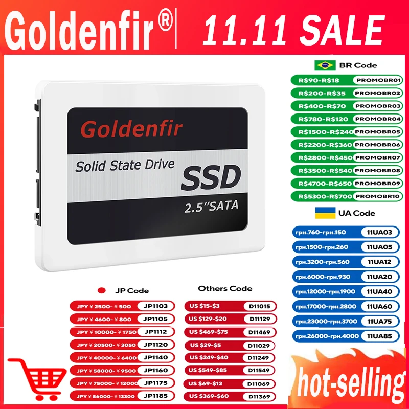 하드 드라이브 디스크 128GB 256GB 360GB 480GB 180GB 2.5 SSD 2TB 1TB 노트북 데스크탑용 솔리드 스테이트 드라이브 240GB 120GB