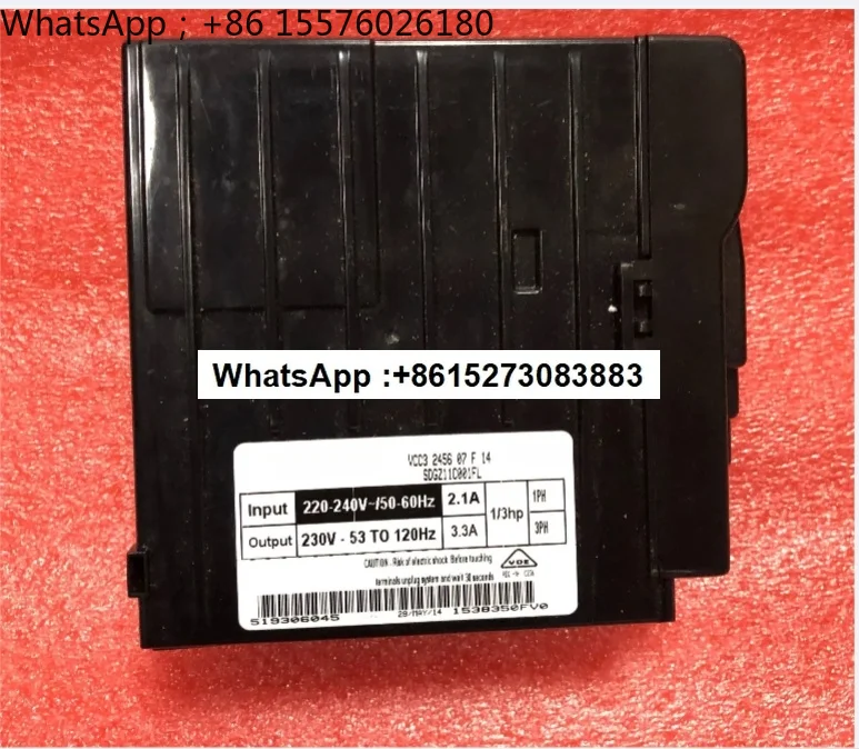 

1pcs/lote Original , embraco vcc3 2456 07 good quality VCC3 2456 07 F 14