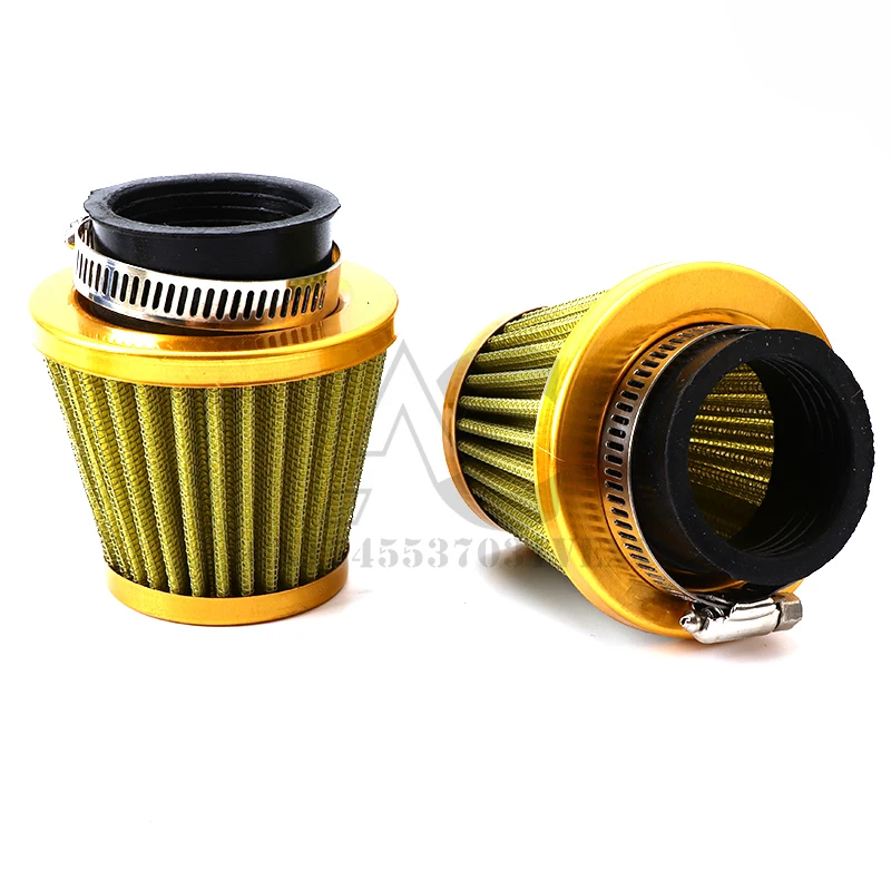 

38mm Air Filter Intake Induction Kit Universal for Off-road Motorcycle ATV Quad Dirt Pit Bike Mushroom Head Air Filter Cleaner