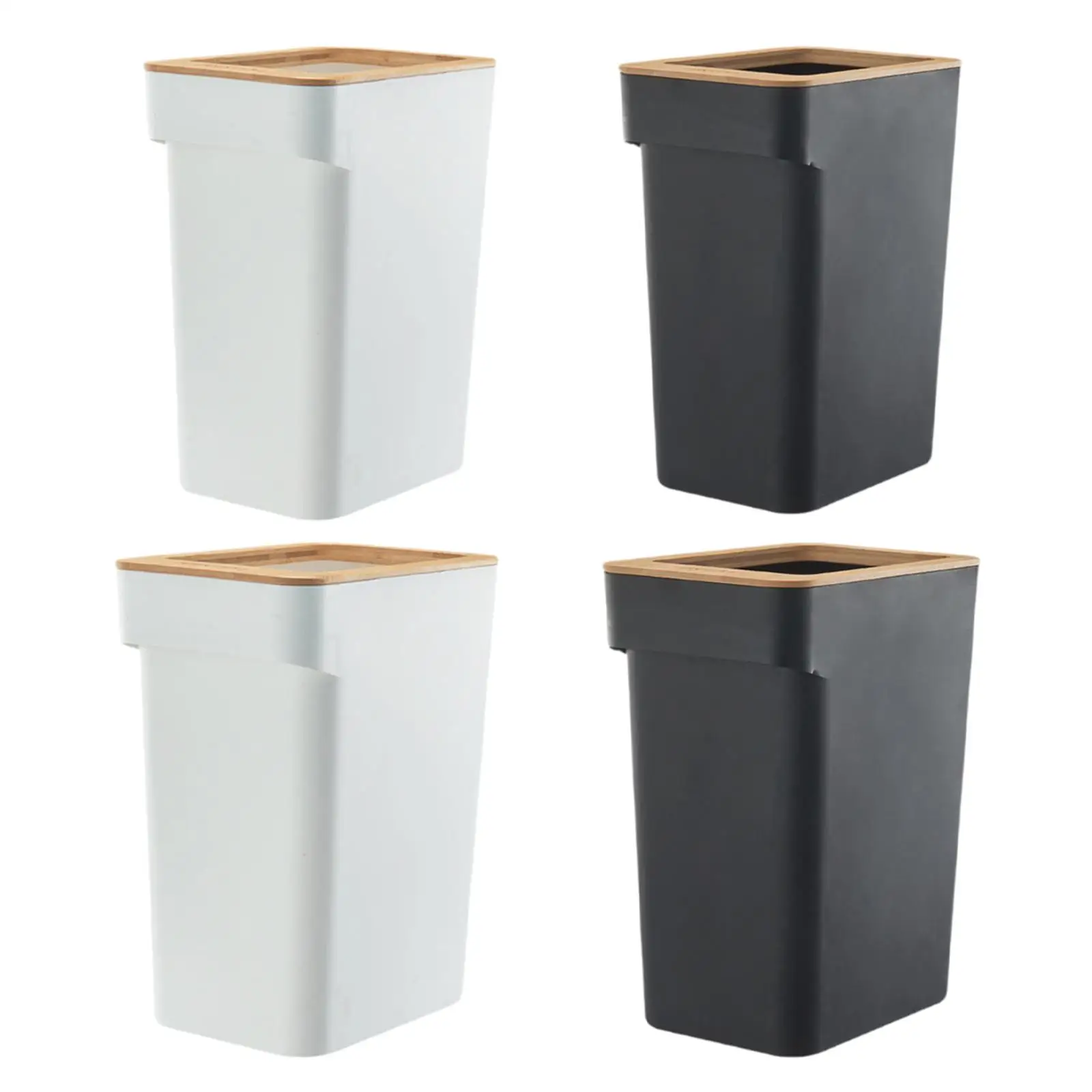 Trash Can High Capacity Multipurpose Garbage Can Rubbish Bin