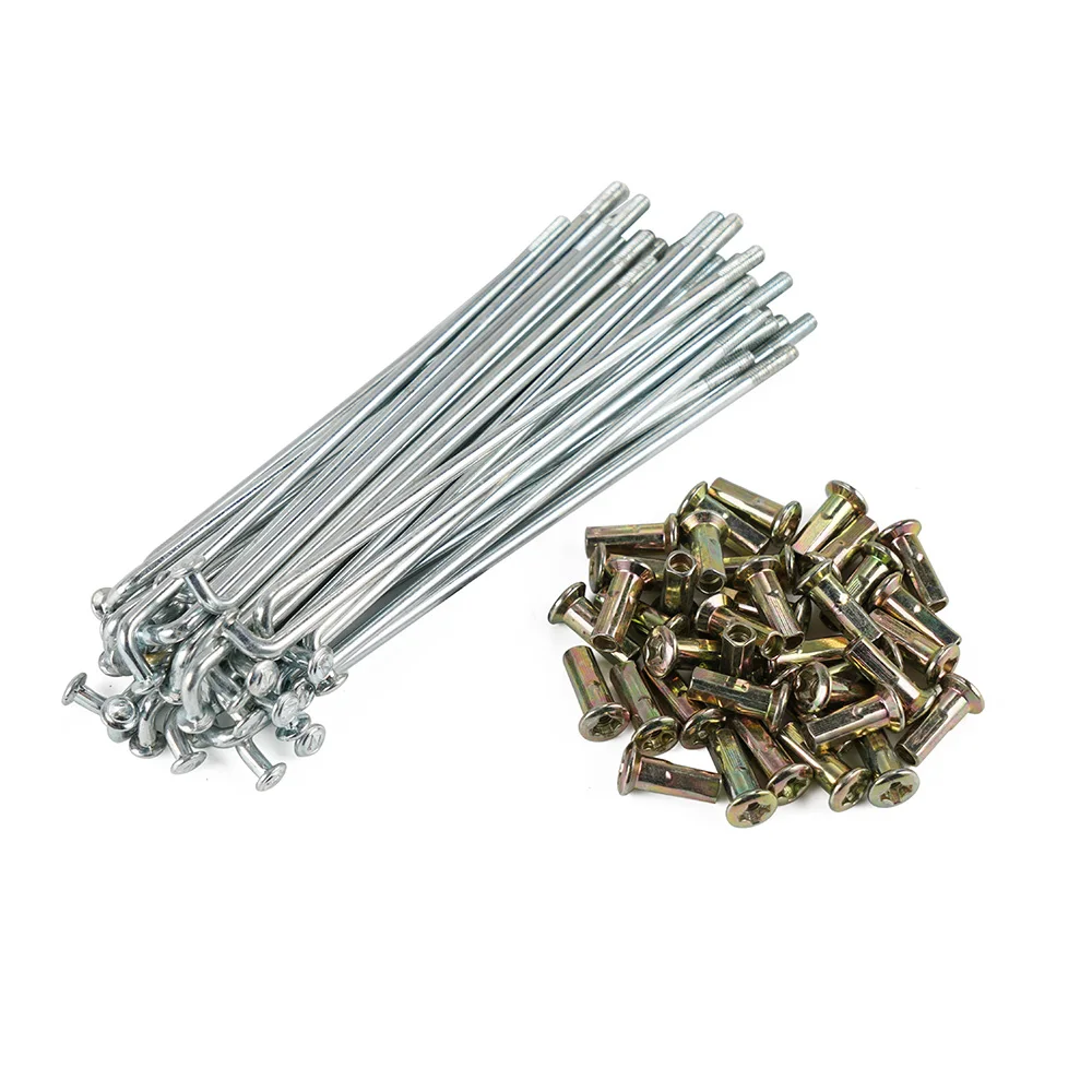 

36 Spoke Set Rear Wheel Spokes Kit Nipples for Honda CRF80F 2004-2009 XR80R 1990-2003 97284-42091-K0 97766-42090-K0