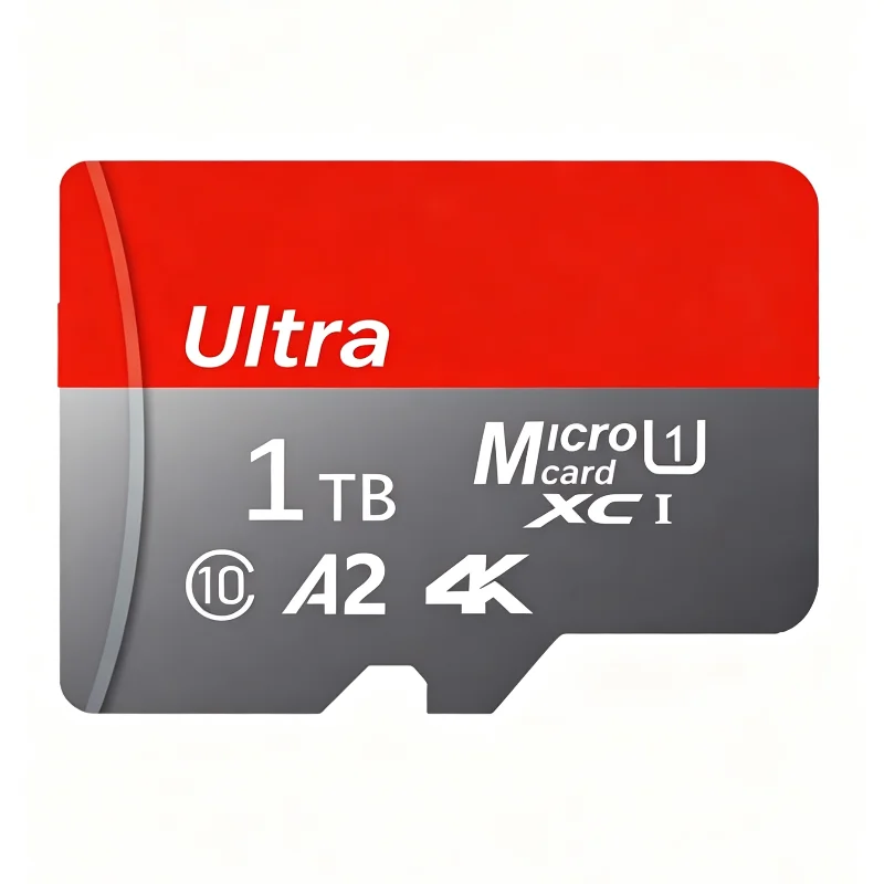 2TB 1TB Hochgeschwindigkeits-Speicherkarte Klasse 10 Hohe Kapazität V30 Micro-SD-Karte Verschiedene Größen 512GB Für Computer, Telefon, Kamera, Überwachung