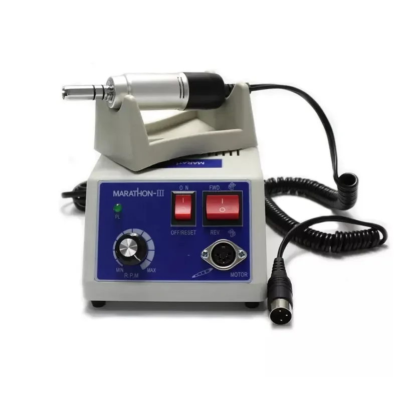 High Quality De ntal Lab Marathon Style Electric Micromotor Polishing N3+35K RPM Motor Handpiece Laboratory Grinding Tools