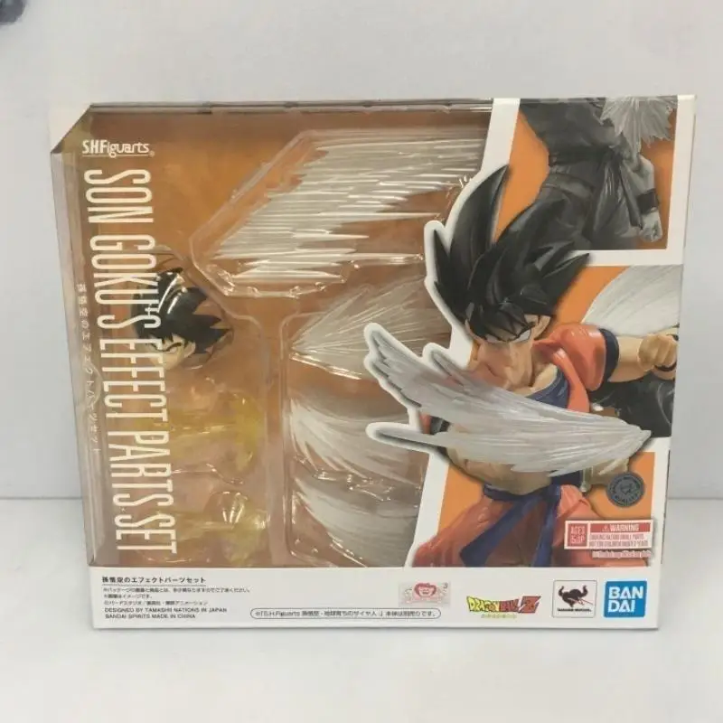 

In Stock Bandai S.H.Figuarts Shf Son Goku's Effect Parts Set Dragon Ball Z Action Figure Collectible Toy Gifts