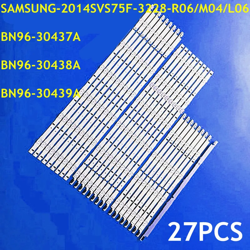 faixa de retroiluminacao led para d4ge750dca r2 750dcc d4ge 750dcb bn9630439a un75f6400ag ua75f6400 ue75h6475 un75f7100 27 01