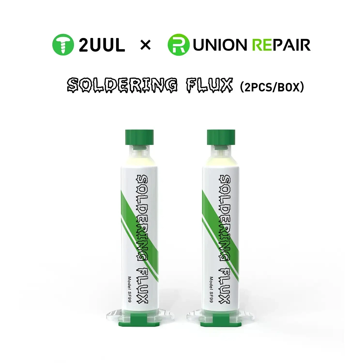 2pcs/box 2UUL SC13 Soldering Flux For Mobile Phone Repair Welding No-clean Solder Paste Syringe Welding Oil