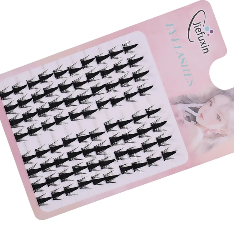 인조 속눈썹 5D 푹신하고 두꺼운 내추럴 컬링 속눈썹 연장 간편한 적용 DIY 애니메이션 눈