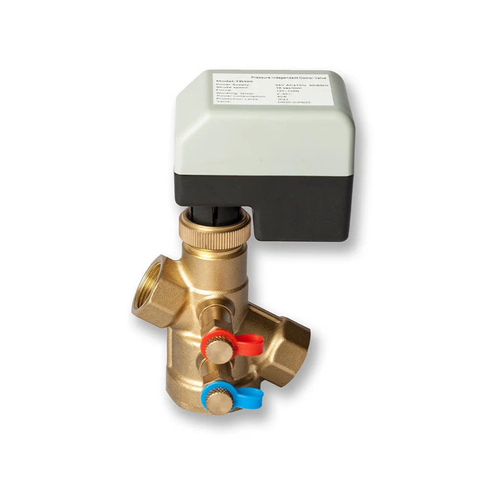 

HVAC System Pressure Regulating Independent PICV Control Valves with Electric Actuator