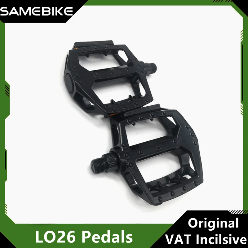 Original Foot Pedals for SAMEBIKE LO26 Electric Bicycle Pedals for Foldable E-Bike Cycling Turn Footboard Replacement Accessory