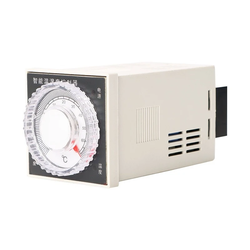 Dial Type Temperature and Humidity Controller WSK-SH Adjustable Temperature Controller Single and Double Channel Control