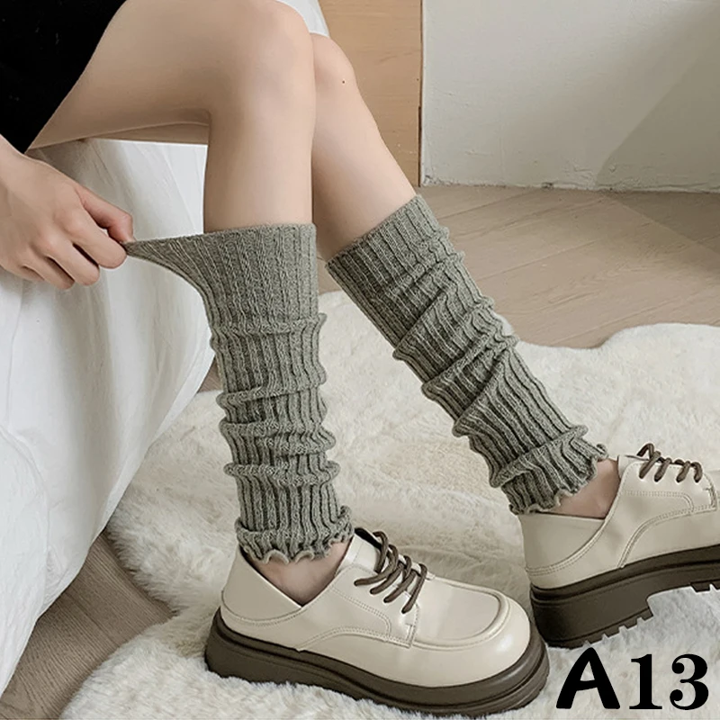 JK Lolita Y2K Beinwärmer Damen Lange Socken Dekoration Fußbedeckung Wärmer Socken