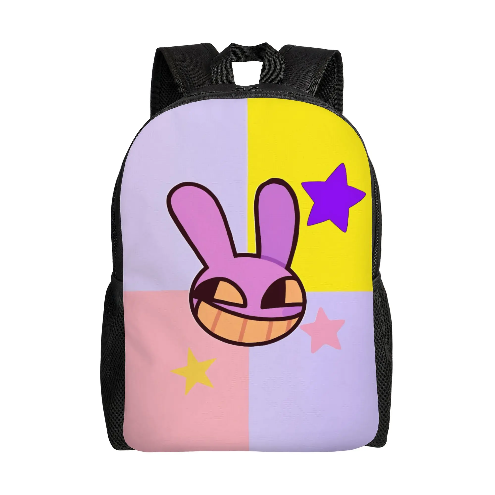Jax Cartoon Digitals Circus Women Backpack Trend Student School Bag Laptop Backpack Boys Girls Travel Shoulder Bag