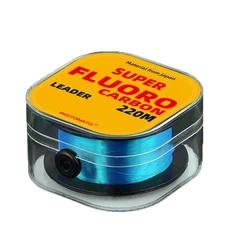 220M Fluorocarbon Coating Fishing Line Carbon Fiber Monofilament Leader Line Carp Fishing Sinking Line
