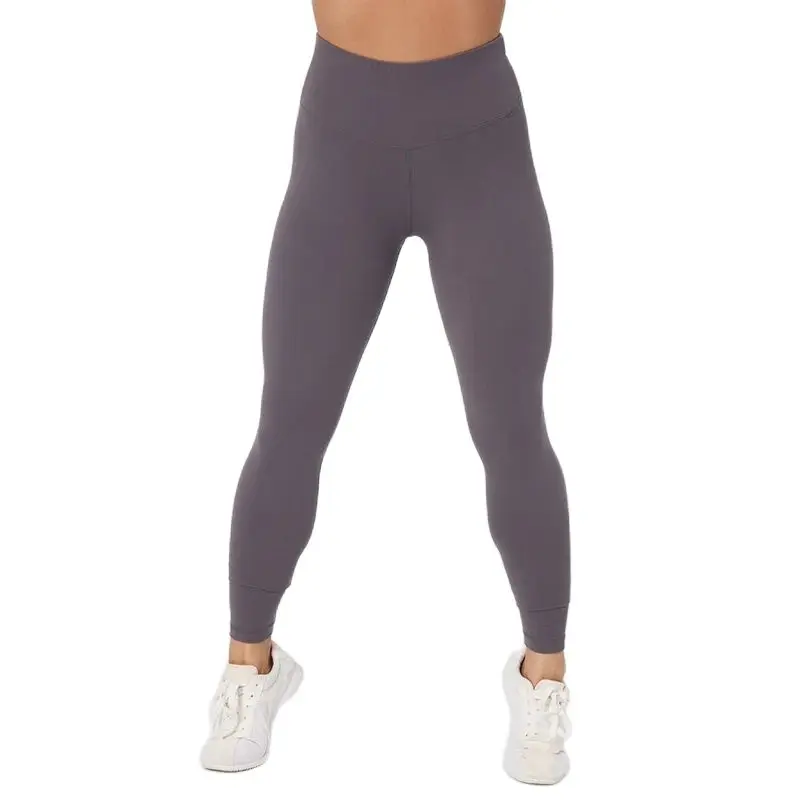 CHRLEISURE Seamless Yoga Pants Women Solid Sport Leggings High Waist Butt Lift Workout Tight Gym Athletic Sweatpants Activewear