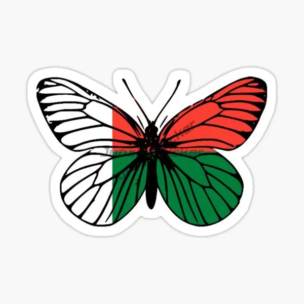 

MADAGASCAR Flag Map Car Sticker Motorcycle Vinyl Self-adhesive Laptop Accessories Decal