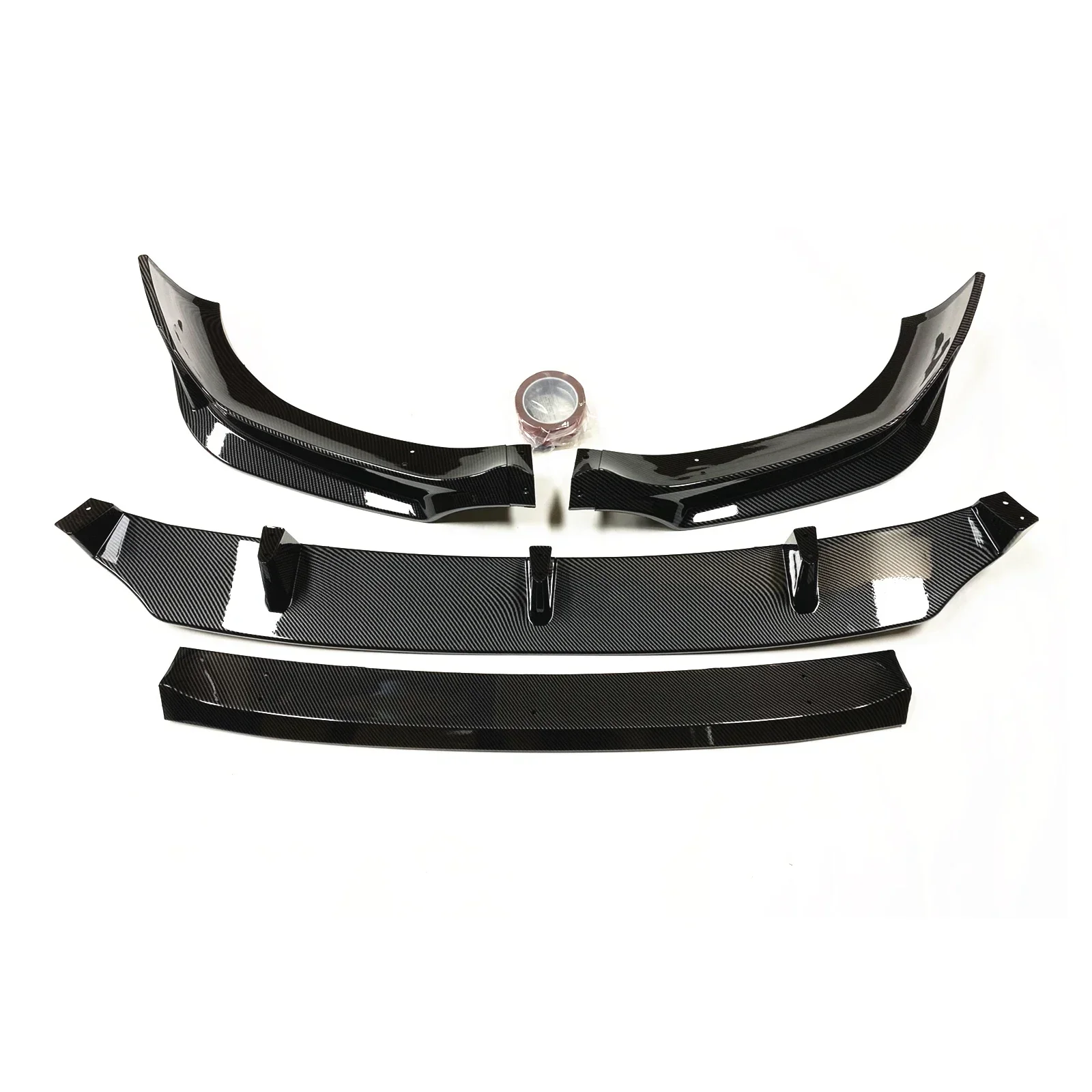 New！For BMW X6 G06 M Sport 2020 2021 2022 2023 Car Front Bumper Spoiler Lip Lower Splitter Blade Protect Kit