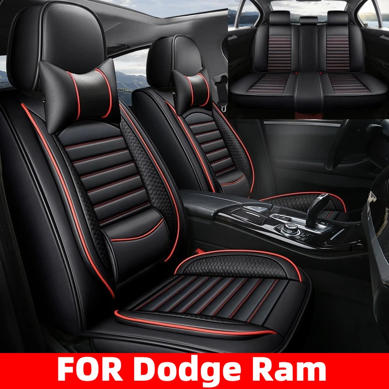 

FOR Dodge Ram Car seat cover soft and comfortable artificial leather waterproof wear-resistant waist full wrap seat cover
