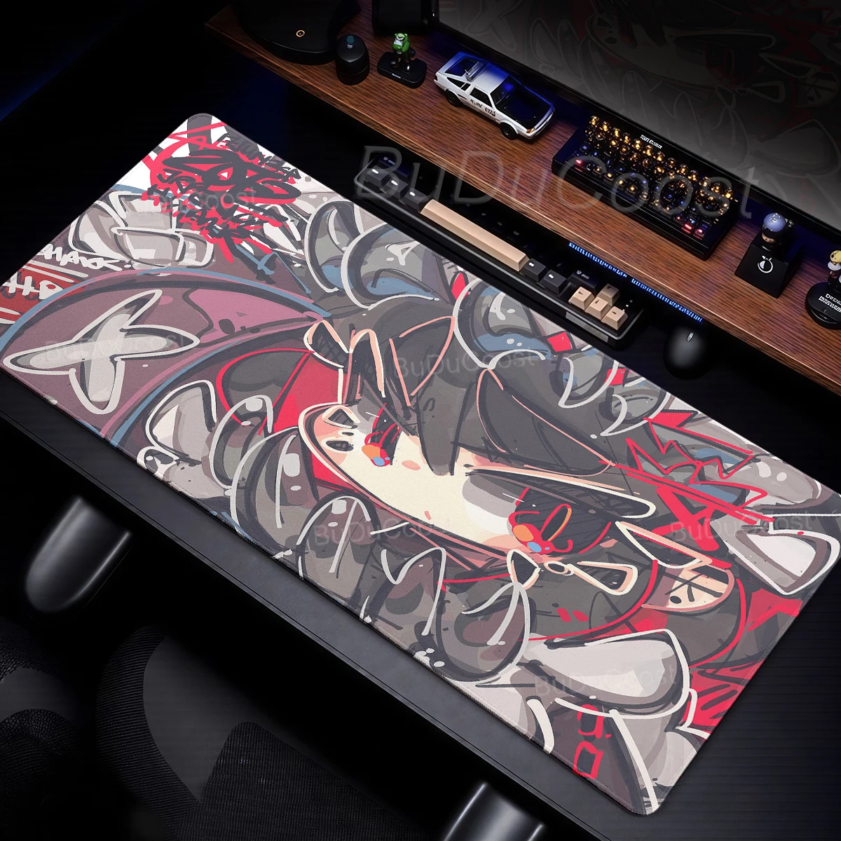 Zenless Zone Zero Ellen Joe Mouse Pad Office Accessories Gaming Computer Mousepad Anime ZZZ Keyboard Pads XXL Rubber Mouse Mats