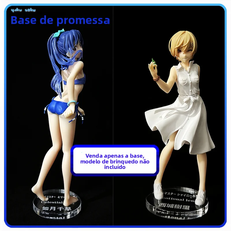 Base de Acrílico para Óculos Idol Master Kaito Hinata Western Tree Base Figure Colecionável Anime Japonês Modelo Estático