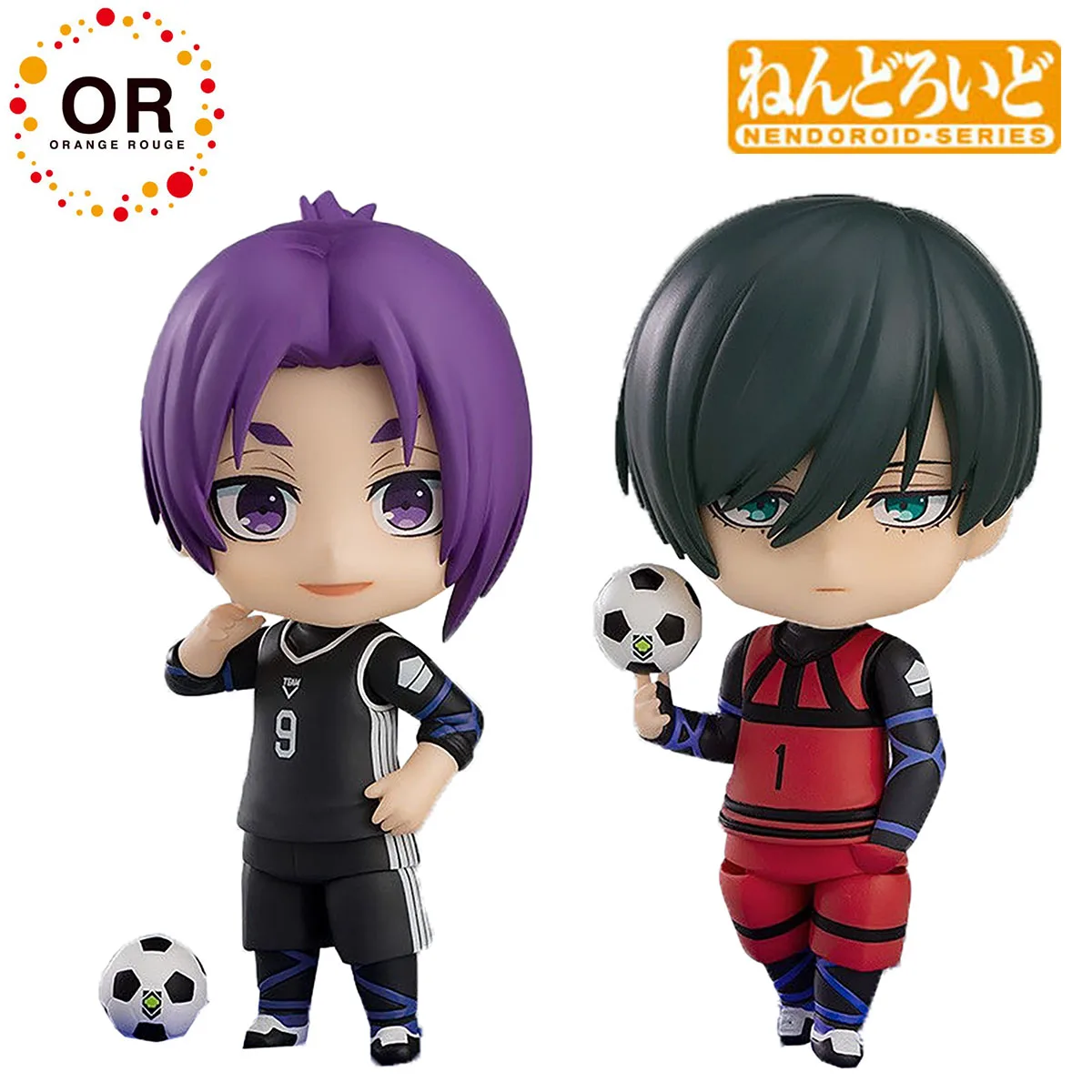 100% Original in Stock GOOD SMILE COMPANY Nendoroid (#772)  Blue Lock Itoshi Rin Nendoroid (#2327)  Mikage Reo Action Figure