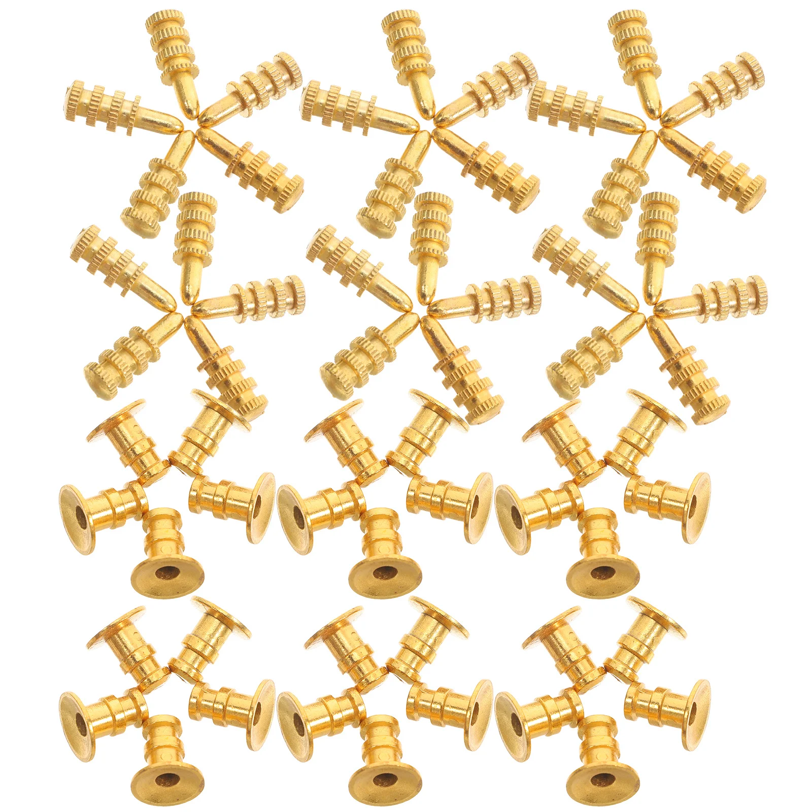 24Set Shelf Support Pegs Pin Connectors Zinc Alloy Fittings for Table Leaf Fasteners Bookcase Cabinet Mounting Brackets