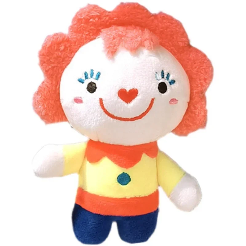 【12 cm super morbido】 Portachiavi in peluche con clown kawaii - Simpatica bambola di pezza anime per bambini, ciondolo per borsa Adorabile peluche per bambini