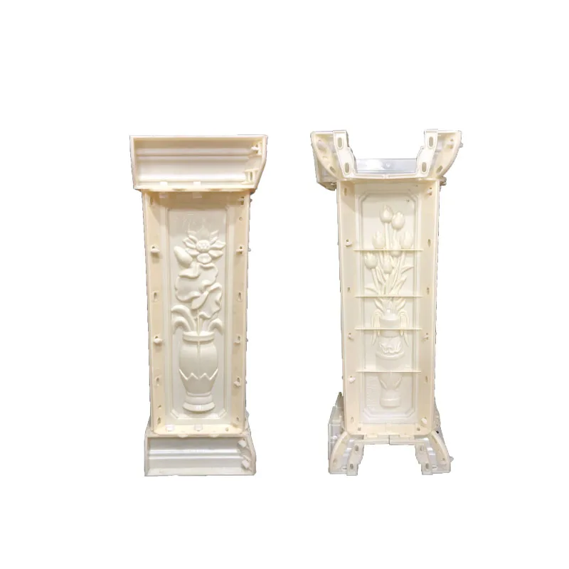 Roman column cement balcony guardrail partition square pier interval corner mold handrail square pillar building grinding plate