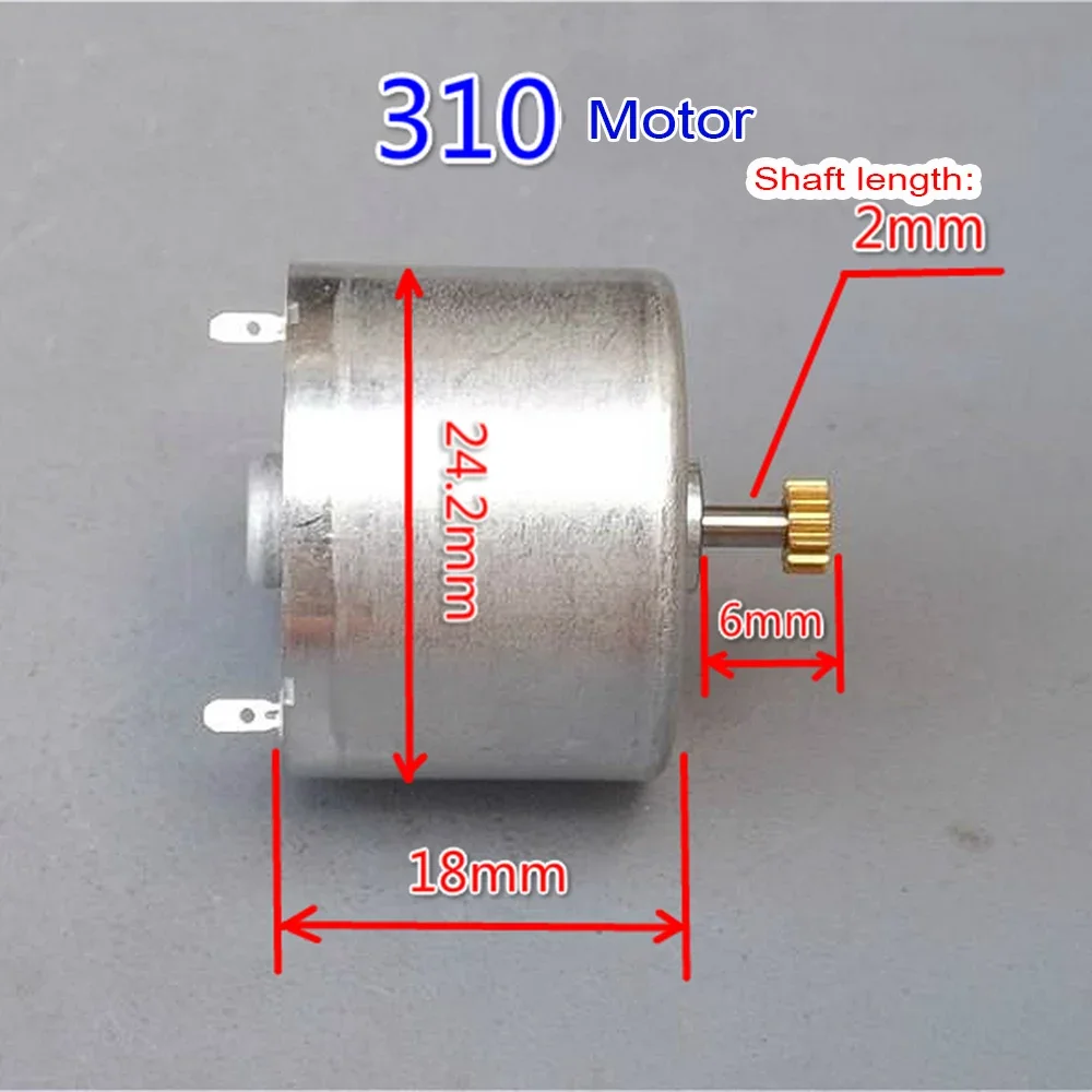 Motor DC 3V DC 6V 18500 RPM 6000 RPM 310 Micro Motor DC 020 Motor