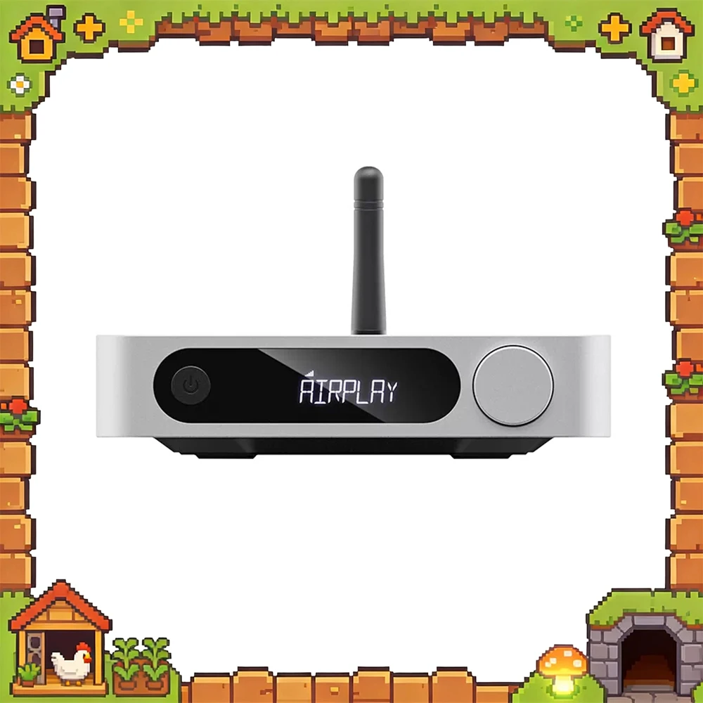 FiiO SR11 Streaming Media Music Receiver High Performance Processor Customized LCD Screen High Definition Music Receiver Gifts