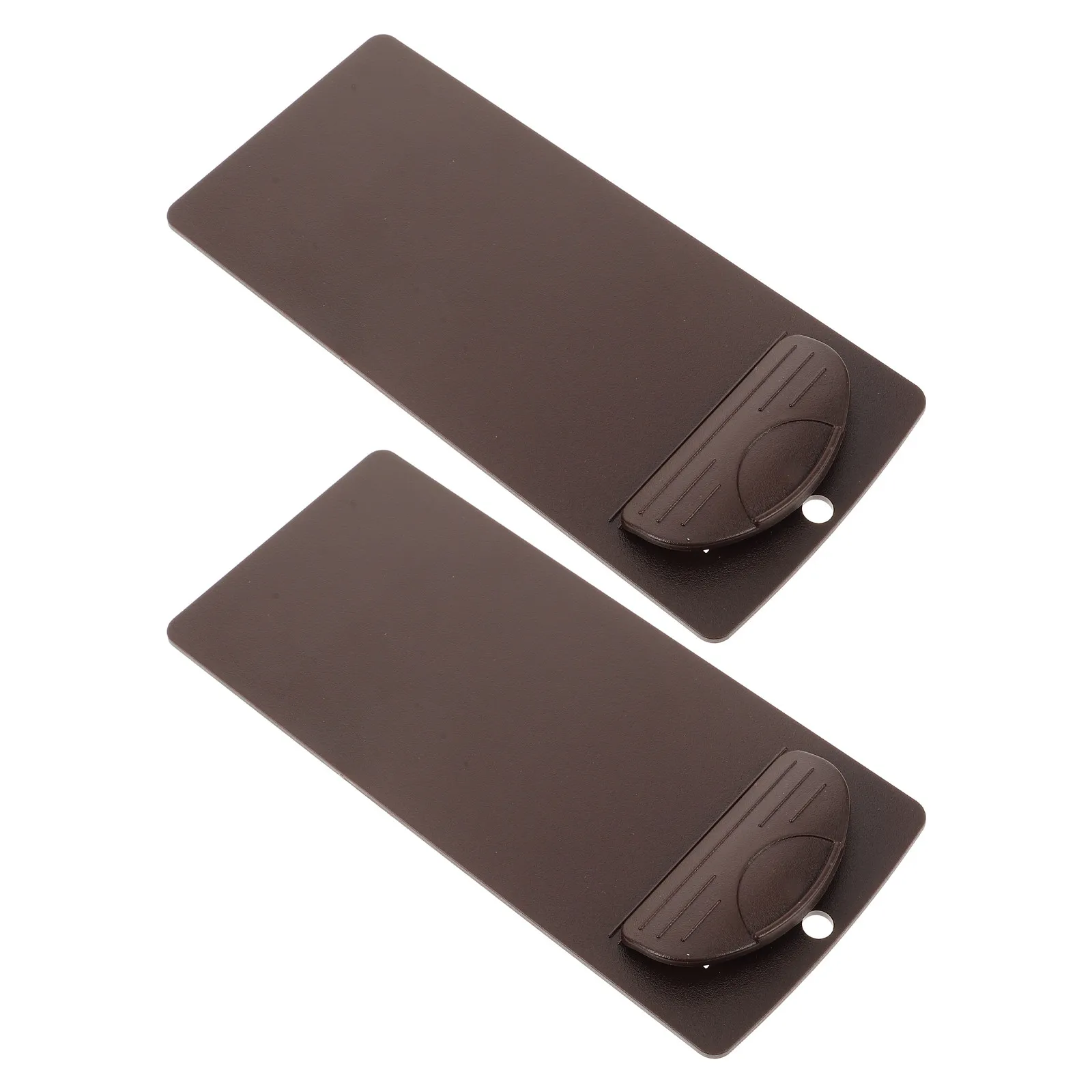 

2Pcs Restaurant Menu Clipboard Stand Versatile Plastic Check Presenter for Hospitality Business Compact Size Exquisite
