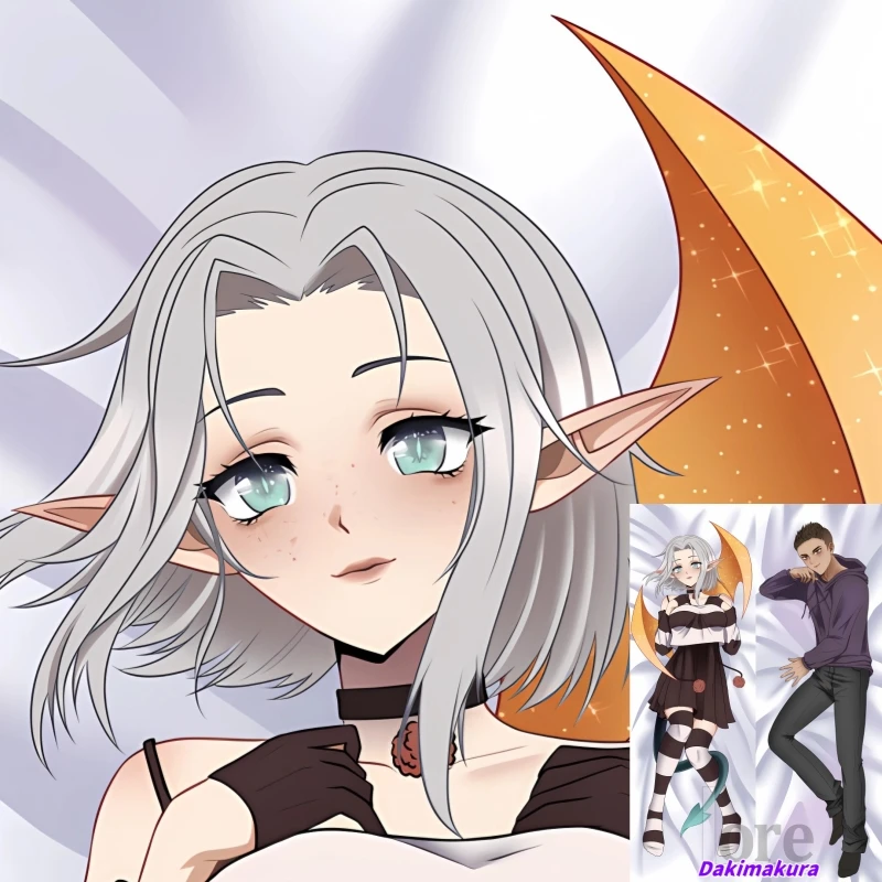 

Наволочка для подушки в стиле аниме Dakimakura Lirael с двусторонним принтом, наволочка для подушки в натуральную величину, подарки
