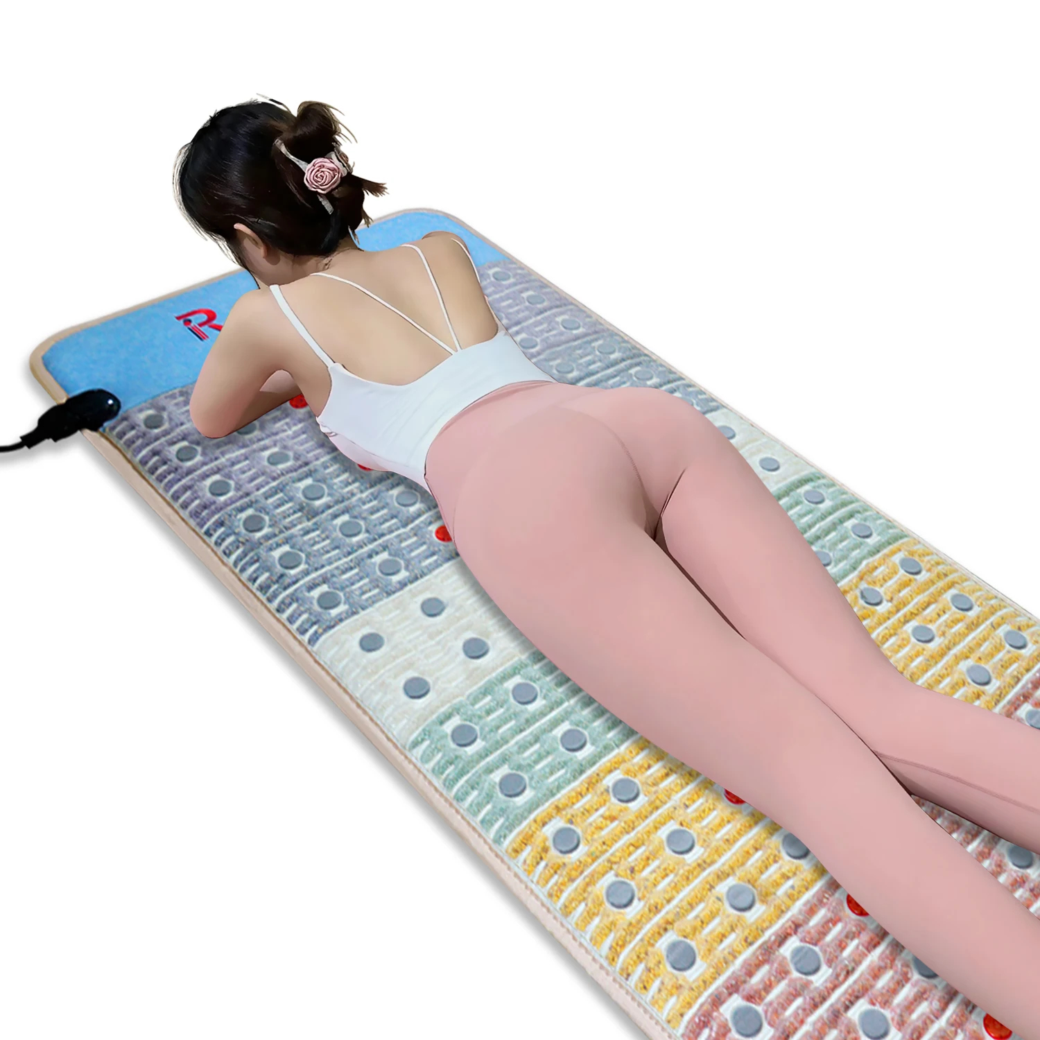 Reliable Natural Crystal Mat Red Light Therapy Photon Mat Negative Oxygen Far Infrared PEMF Yoga Mat