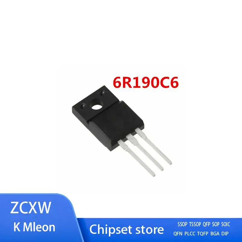 20PCS/LOT  6R190C6 IPA60R190C6 TO220F