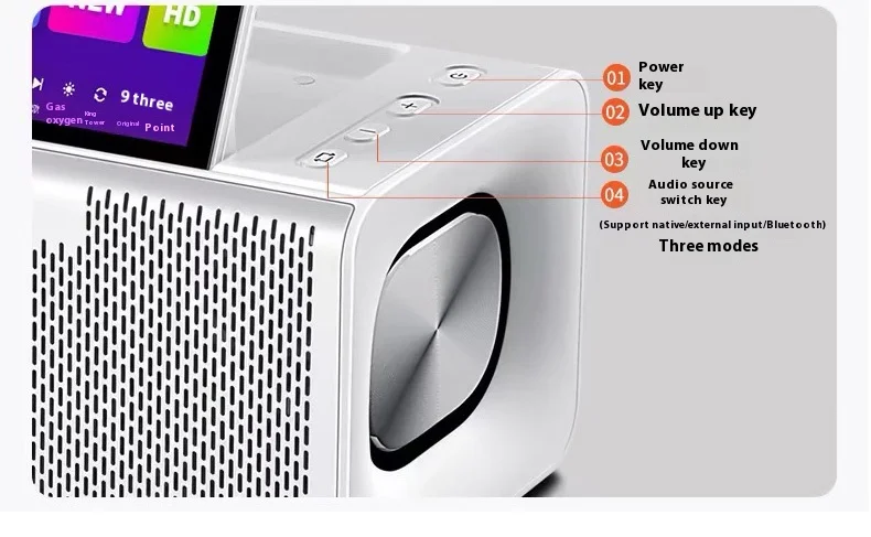 

2026new All-in-One Portable Smart Android System Party Speaker Home KTV Mini Machine Karaoke Player 2 Wireless Microphone 10.1"
