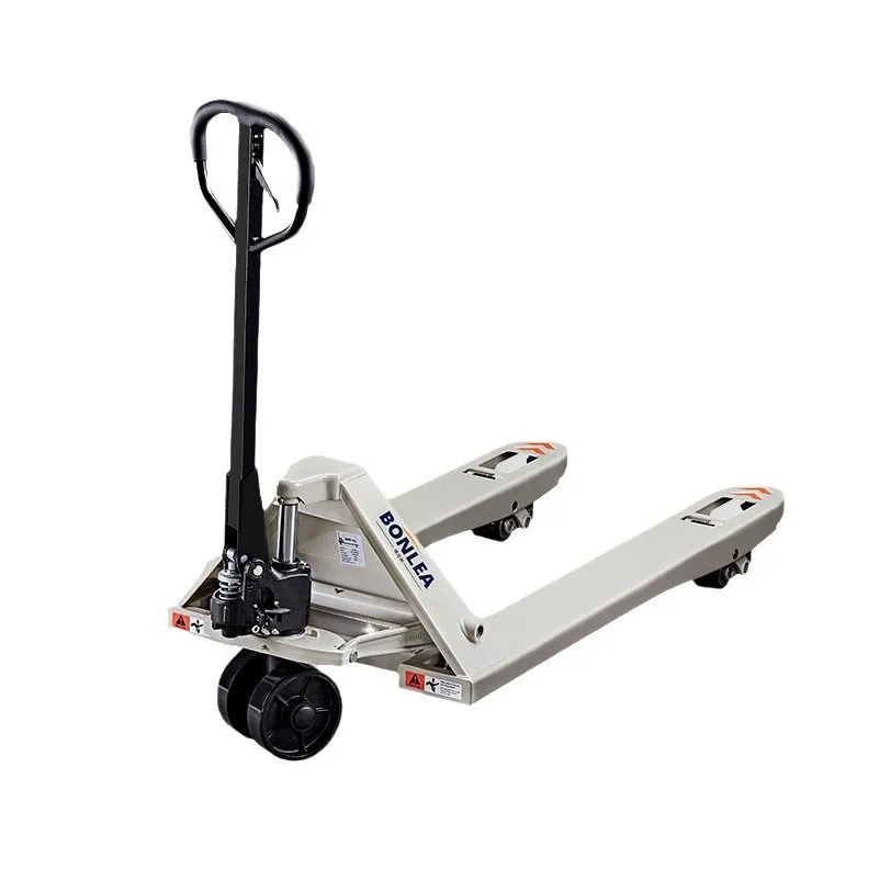 

High Quality Manual Hydraulic Handling Forklift Hand Push 2500kg 3 Ton Pallet Jack Truck For Farm Moving Factory