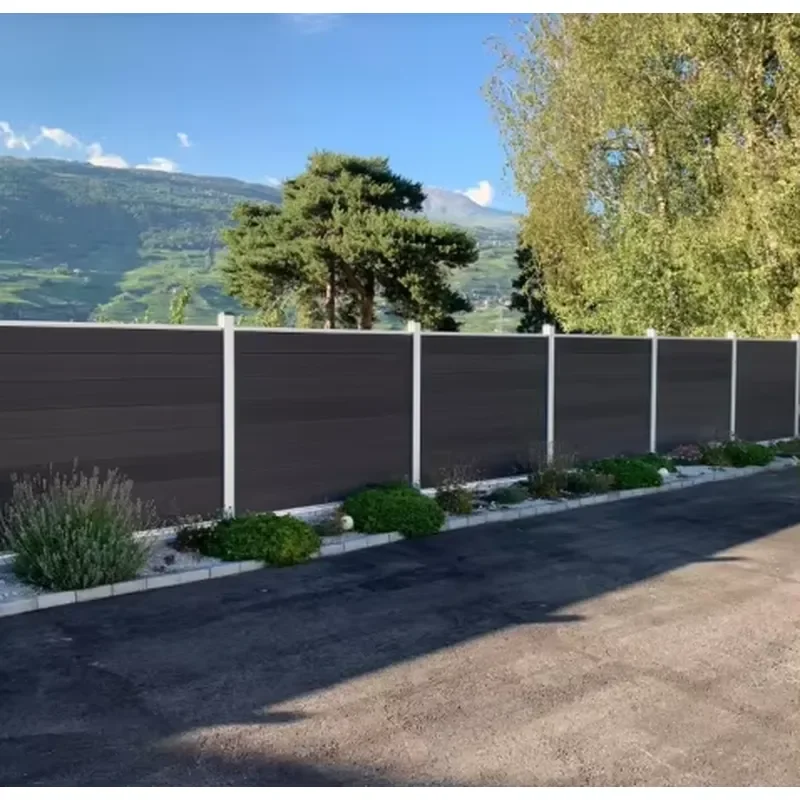 New  Pvc Panel Farm Fence Easy to Assemble 8x8 Garden Brand Fencing Trellis New Privacy White Vinyl Fence