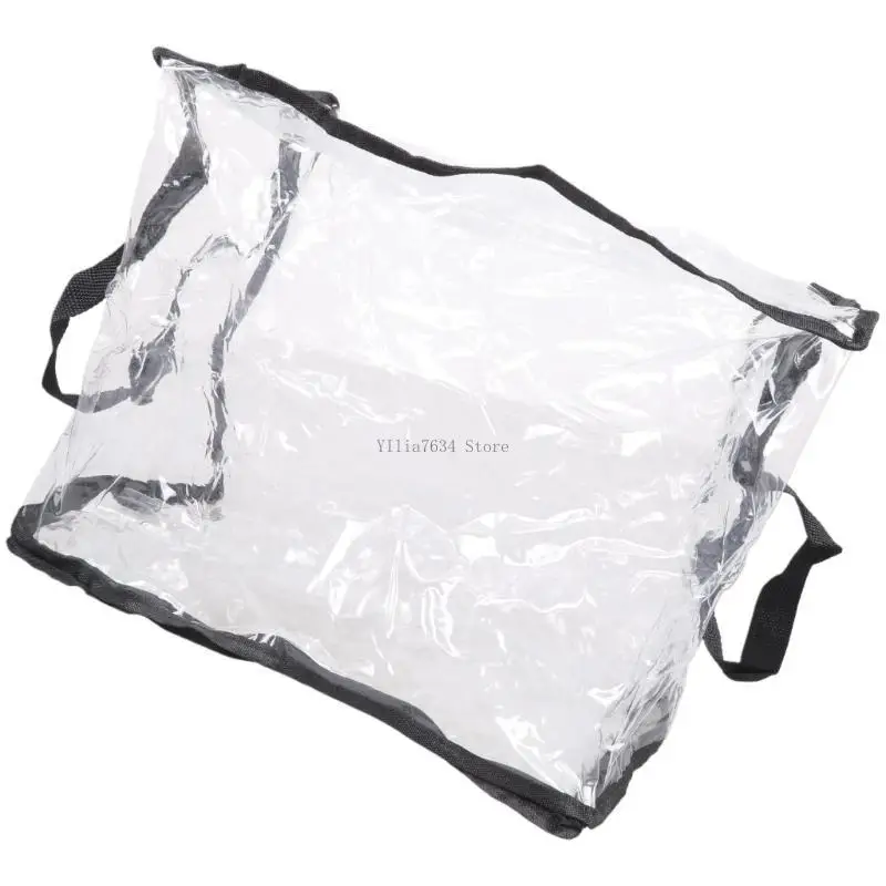 

Foldable Book Box Waterproof Toy Box Book Storage Box Book Organizers Clear Clothes Storage Bag for Dormitory Household