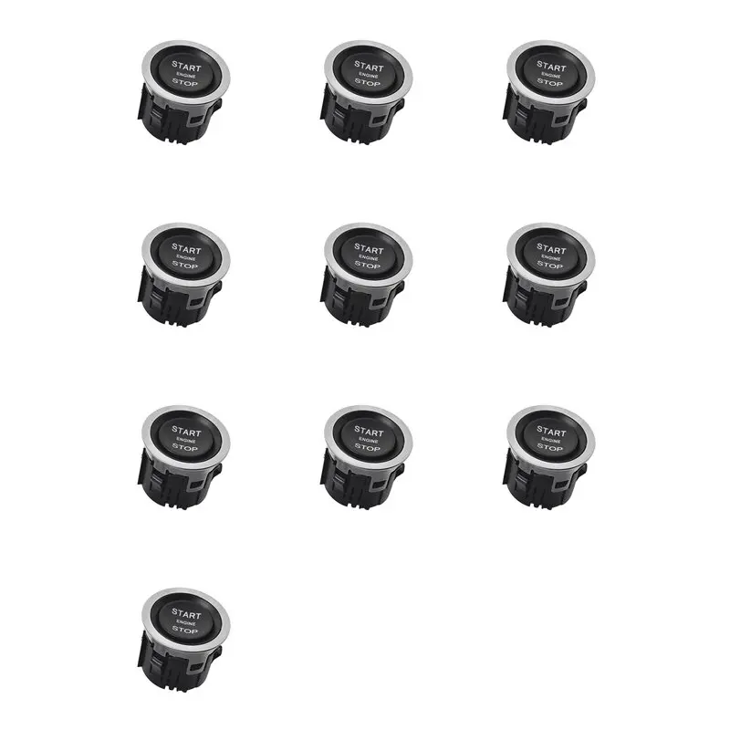 

10X Ignition Stop Start Button Switch LR094038 LR037611 LR056640 LR068334 For Land Rover Range Rover Sport Evoque-A08Q