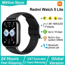 Reloj Inteligente Xiaomi Redmi Watch 5 Lite, Monitoreo de Frecuencia Cardíaca y Oxígeno en Sangre Durante Todo
