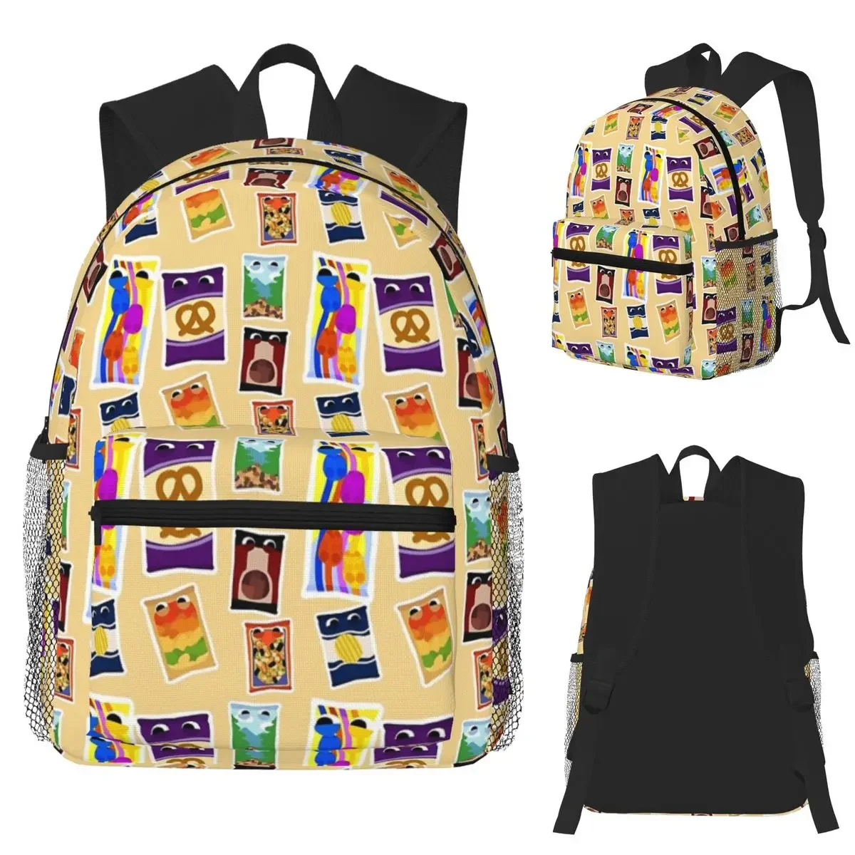 

Snakpod Bugsnax Pack Fan Art Kinda Bug Student Backpack School Bag Hiking Daypack for Boys Girls Fashion Bookbag Shoulder Bags