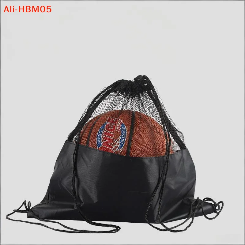 (HB05)Mesh Bag Portable Football Storage Backpack Outdoor Basketball Volleyball Multifunctional Storage Bags