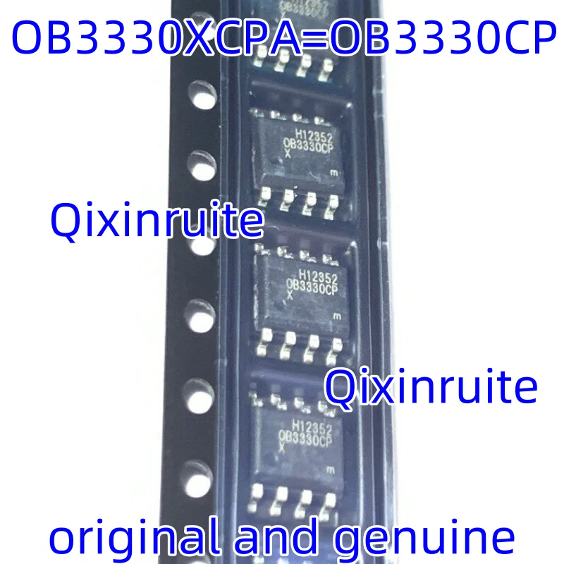 Qixinruite العلامة التجارية الجديدة الأصلية OB3330XCPA = OB3330CP SOP8 LED سائق تيار مستمر IC رقاقة
