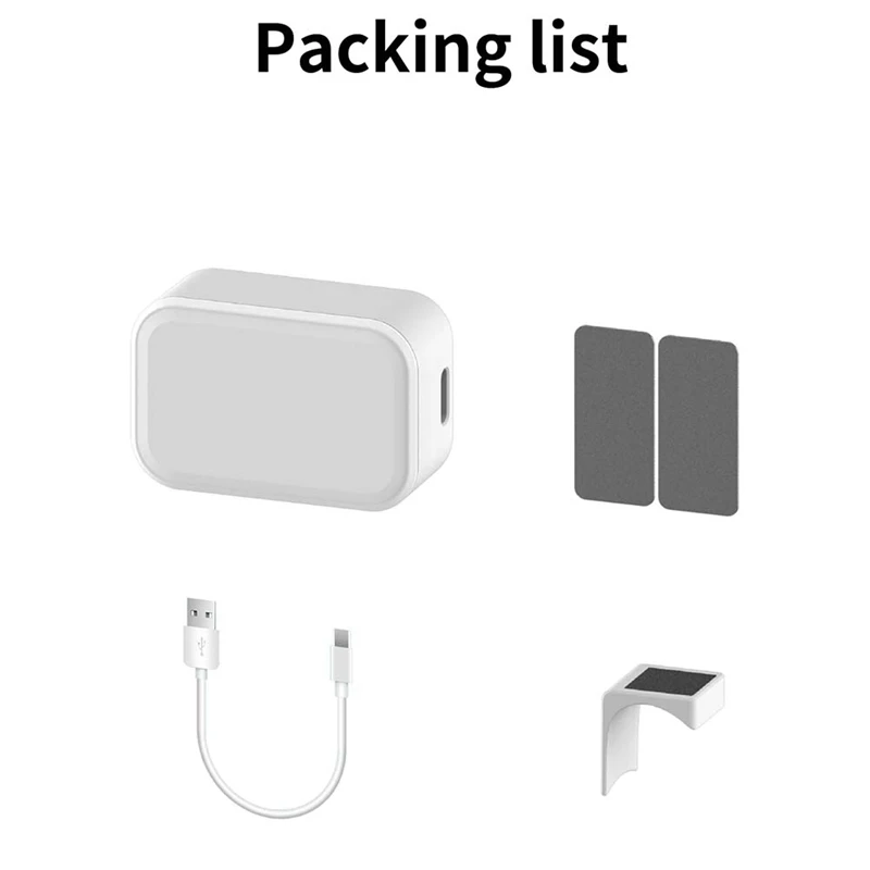 Mini lumière de remplissage magnétique pour stabilisateur de cardan, accessoires pour OM5, Zhiyun, SMOOTH4, 5, Feiyu Vimble 3, déterminer, GBL01