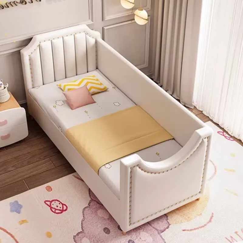 Fashion Guardrail Children Beds Safety Near Beauty Castle Children Beds Girl Princess Camas Dormitorio Bedroom Furniture