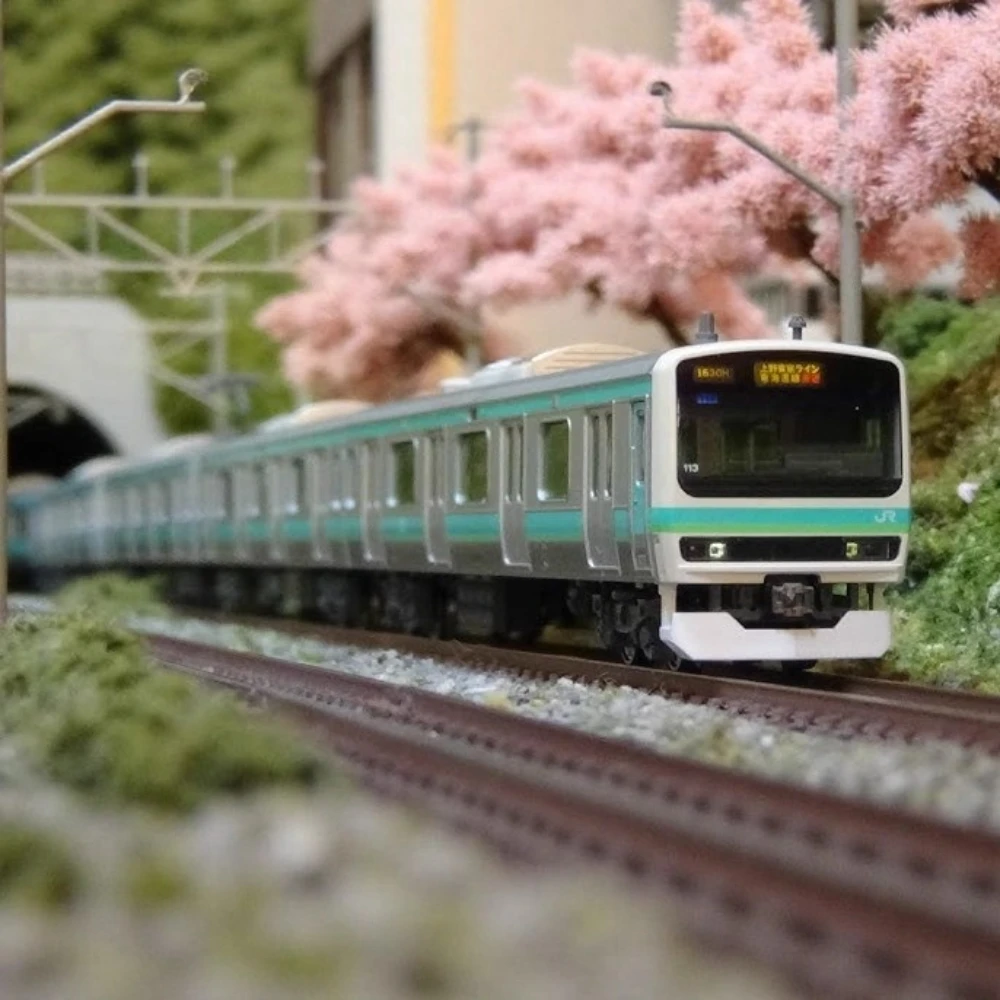 كاتو N-مقياس قطار نموذج E231 سلسلة جوبان خط Ueno-Tokyo خط 10-2028 مجموعة قطار متعددة اختيار لعبة الصبي هدية #2