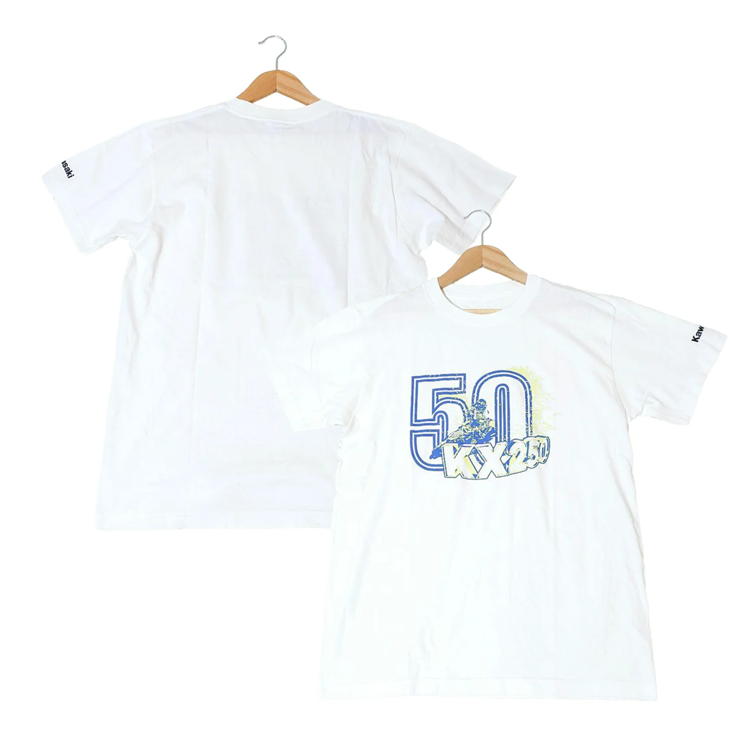 كاواساكي 50th الذكرى تي شيرت أحدث ركوب الدراجات في الهواء الطلق الصيف الكلاسيكية المحملة الكبار ممارسة فضفاضة على الطرق الوعرة دراجة نارية جيرسي