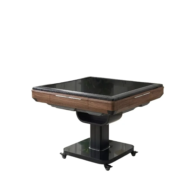 Convertible Multi-Function Dining Table cum Social Table - Foldable, Slim Design with Wheels for Modern Living