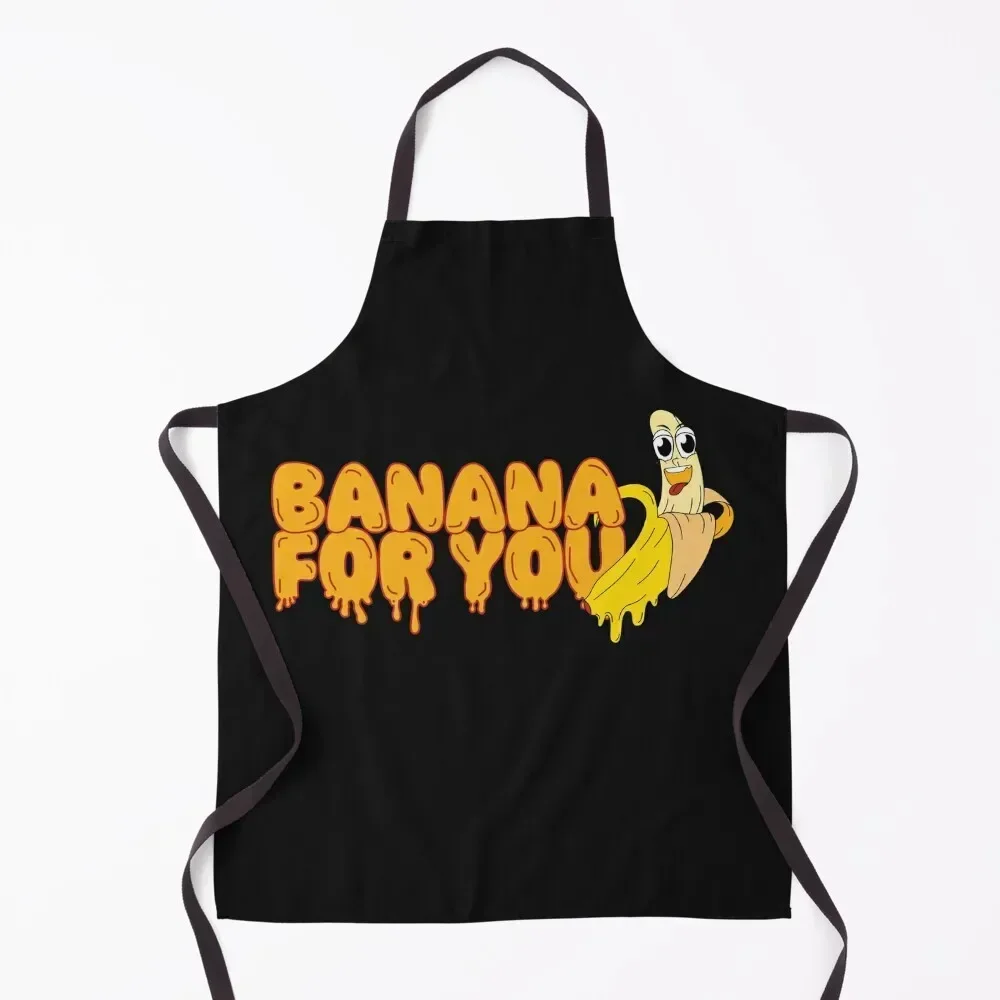 

Banana for you Apron kitchen item cooks clothes bib barber men Apron